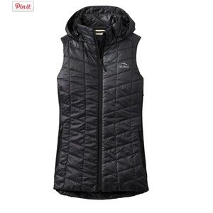 PRISTINE L.L. Bean Women's PrimaLoft Packaway Long Vest